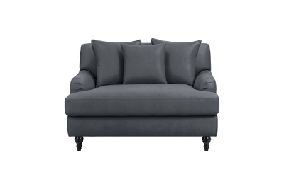 Senia Cuddle Chair in Dante Shark