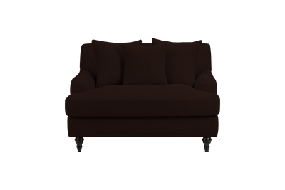 Senia Cuddle Chair in Mosquito Terra