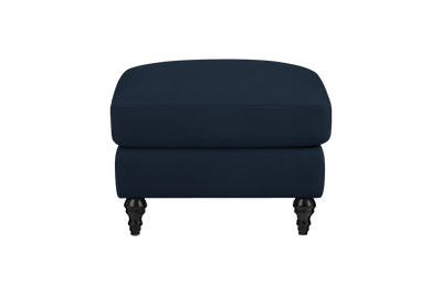 Senia Footstool in Dante Aqua