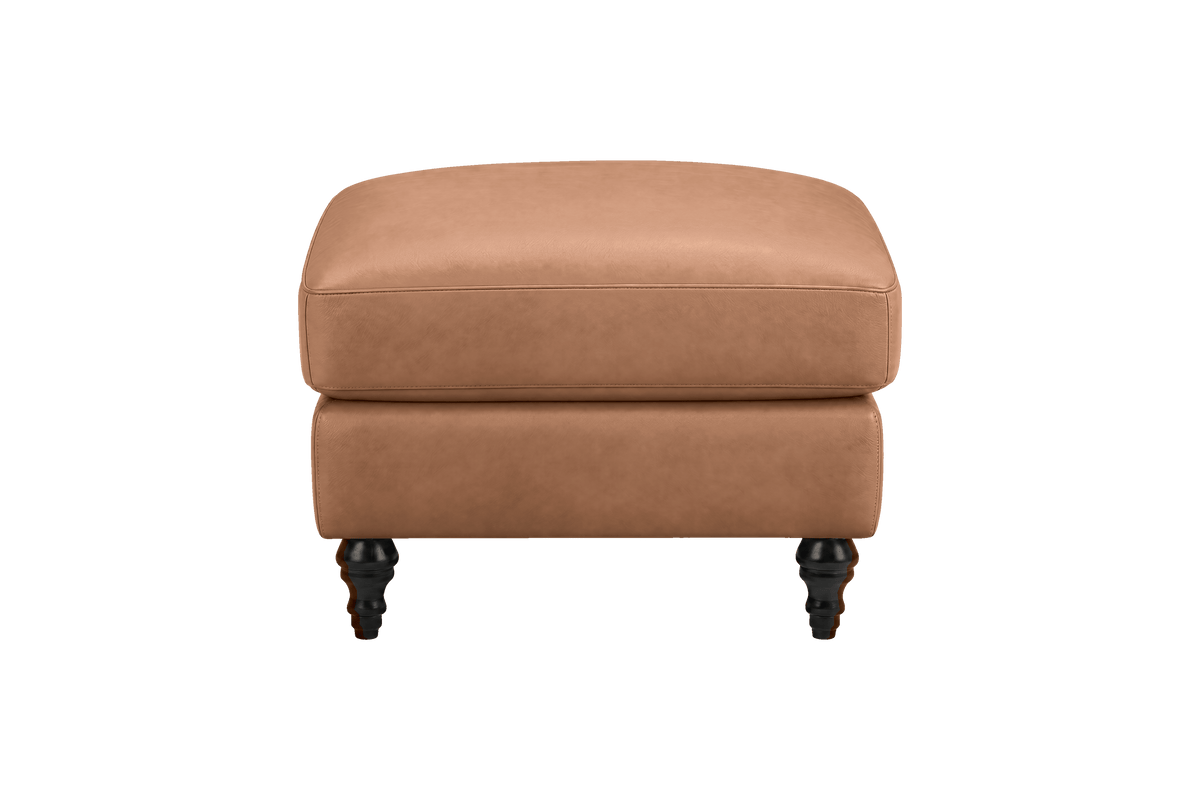 Senia Footstool in Momo Camel