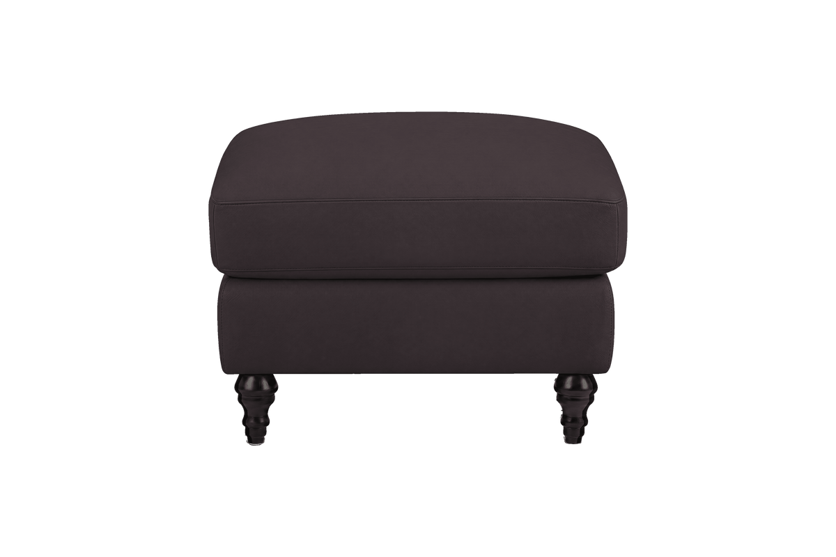 Senia Footstool in Dante Charcoal