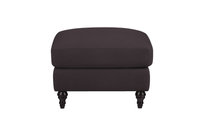Senia Footstool in Dante Charcoal