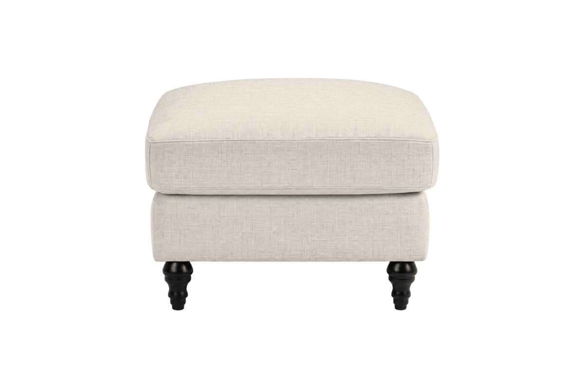 Senia Footstool in Mosquito Cracker