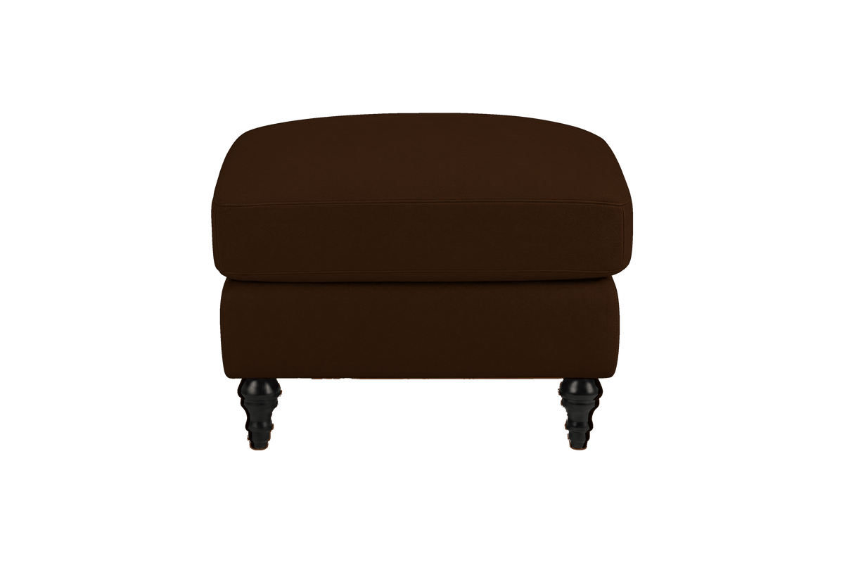 Senia Footstool in Marfa Denton