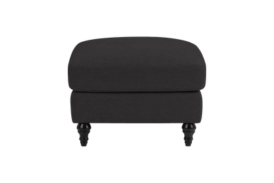 Senia Footstool in Roni Ember