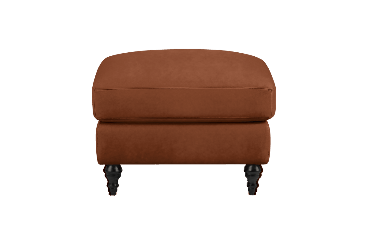 Senia Footstool in Dante Hazel