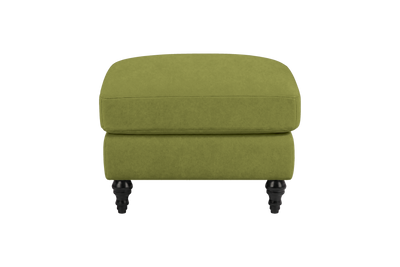 Senia Footstool in Fresco Key Lime