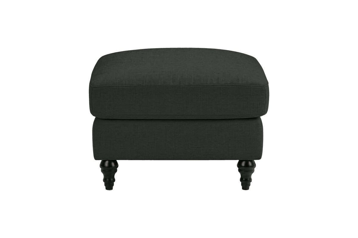 Senia Footstool in Mosquito Lola