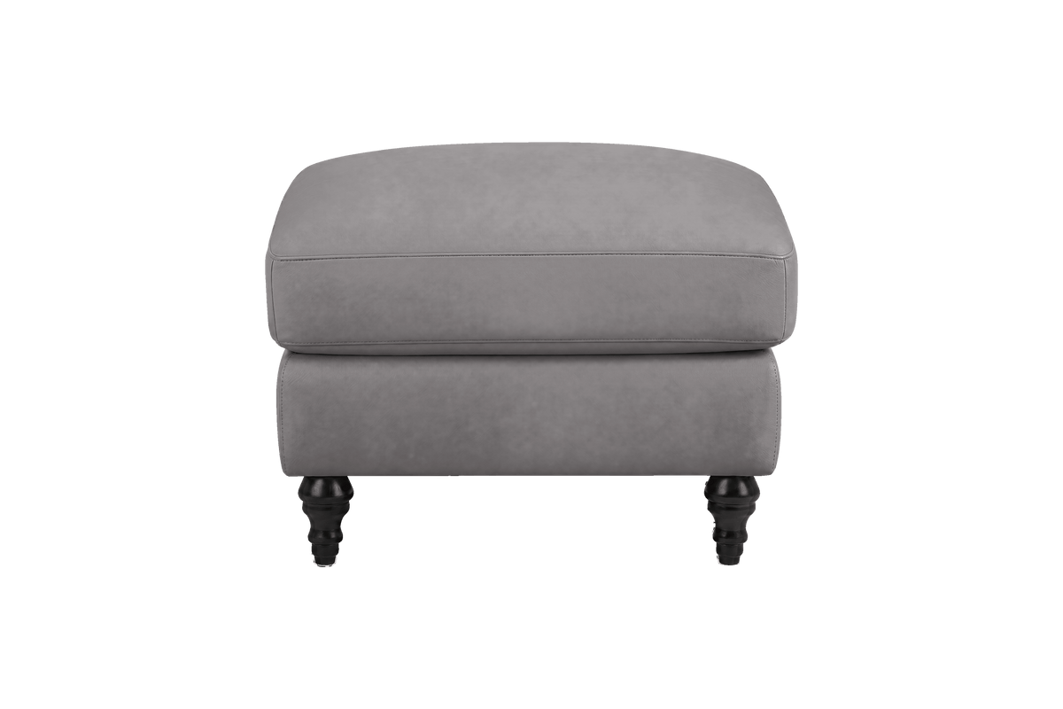 Senia Footstool in Dante Meteor