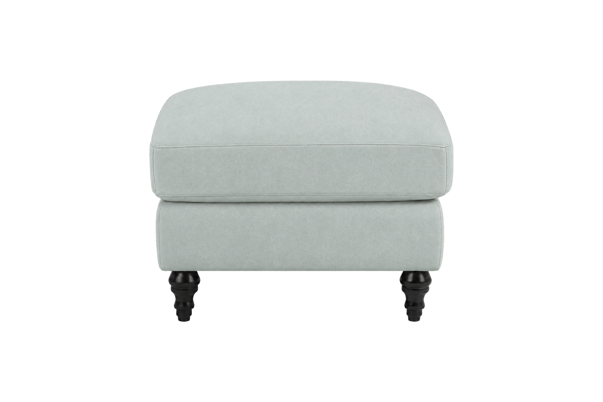 Senia Footstool in Fresco Meteor