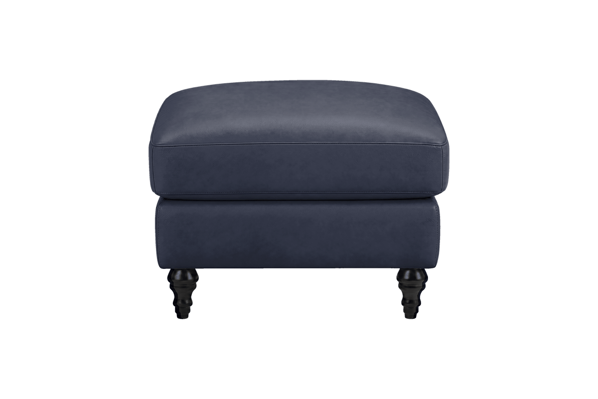 Senia Footstool in Momo Midnight