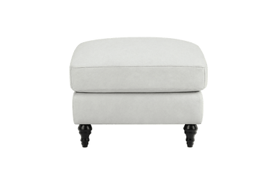 Senia Footstool in Felix Milky