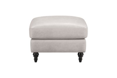 Senia Footstool in Momo Milky