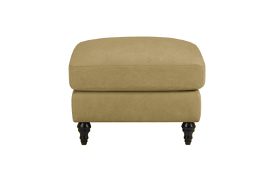 Senia Footstool in Marfa Olivia