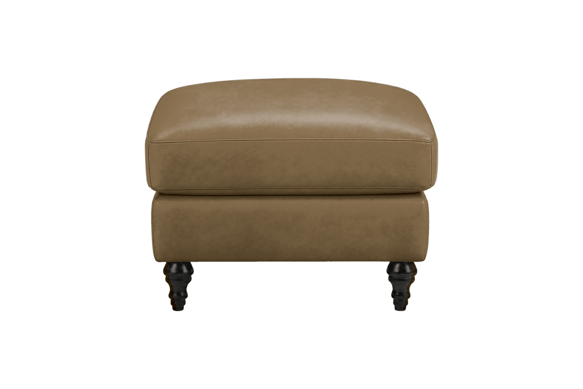 Senia Footstool in Momo Olivia