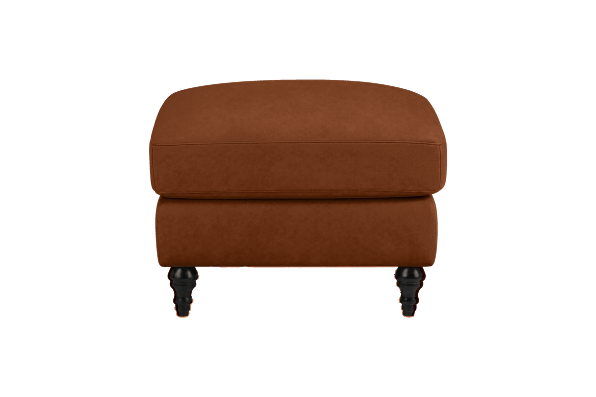 Senia Footstool in Marfa Pluto