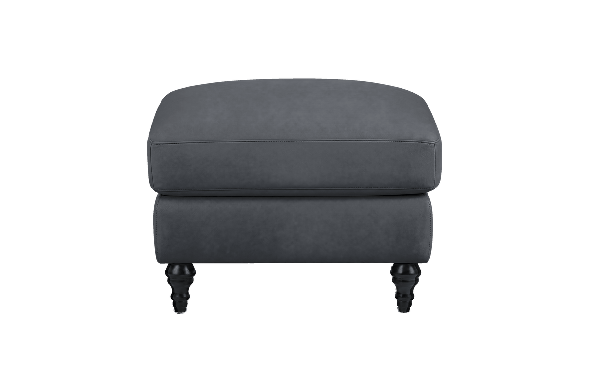 Senia Footstool in Dante Shark