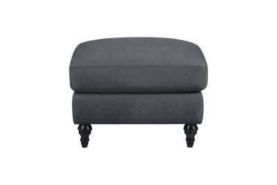 Senia Footstool in Dante Shark