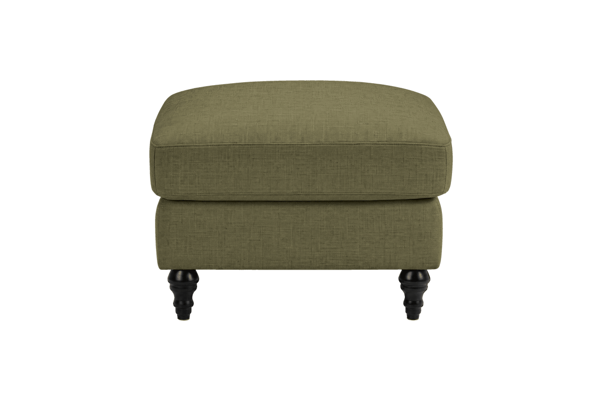 Senia Footstool in Mosquito Sycamore