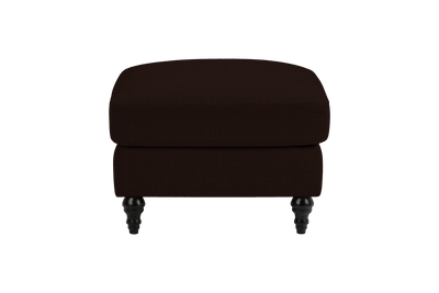 Senia Footstool in Mosquito Terra