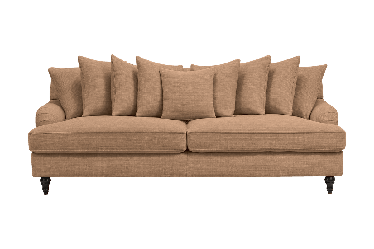 Senia Large Sofa in Roni Biscotti