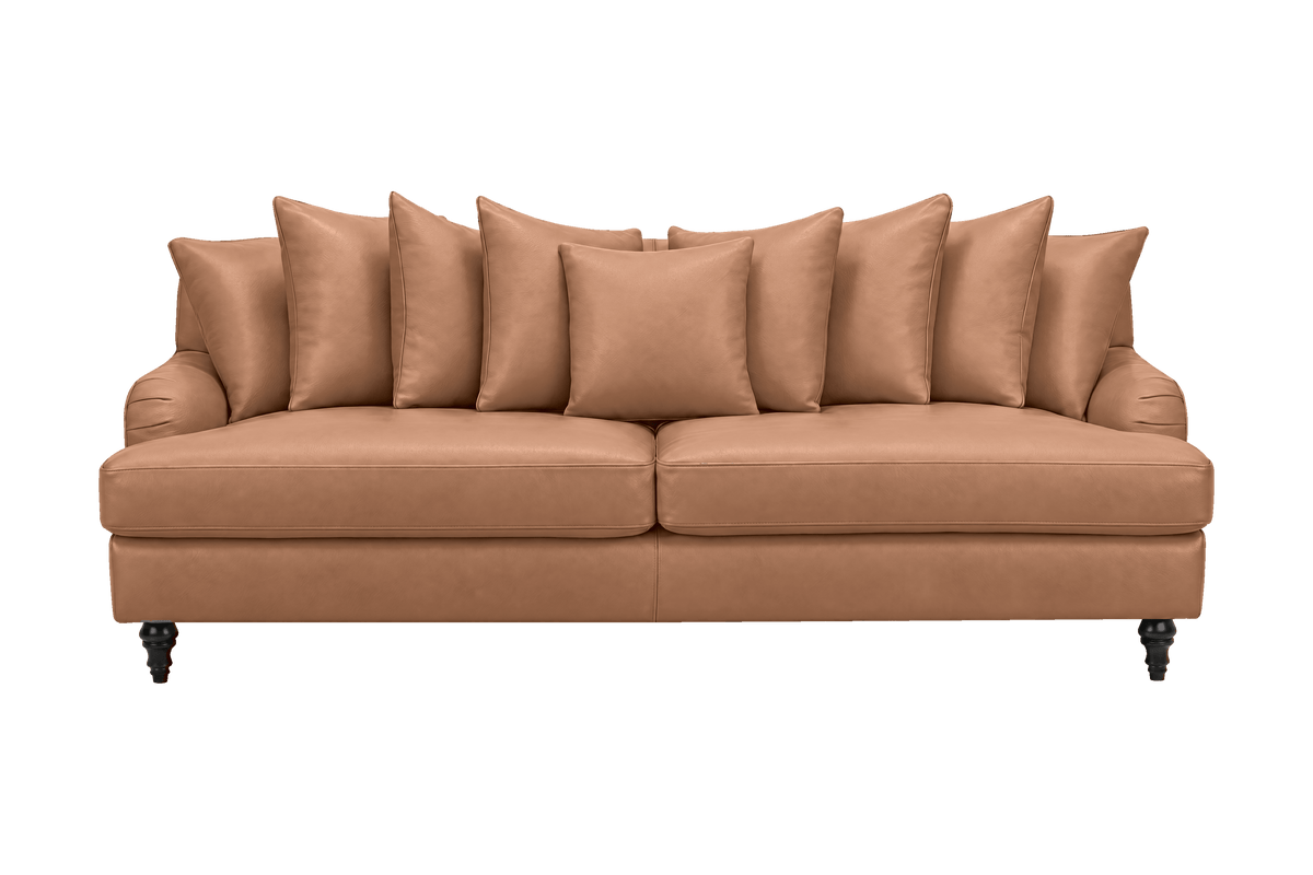 Senia Large Sofa in Momo Camel