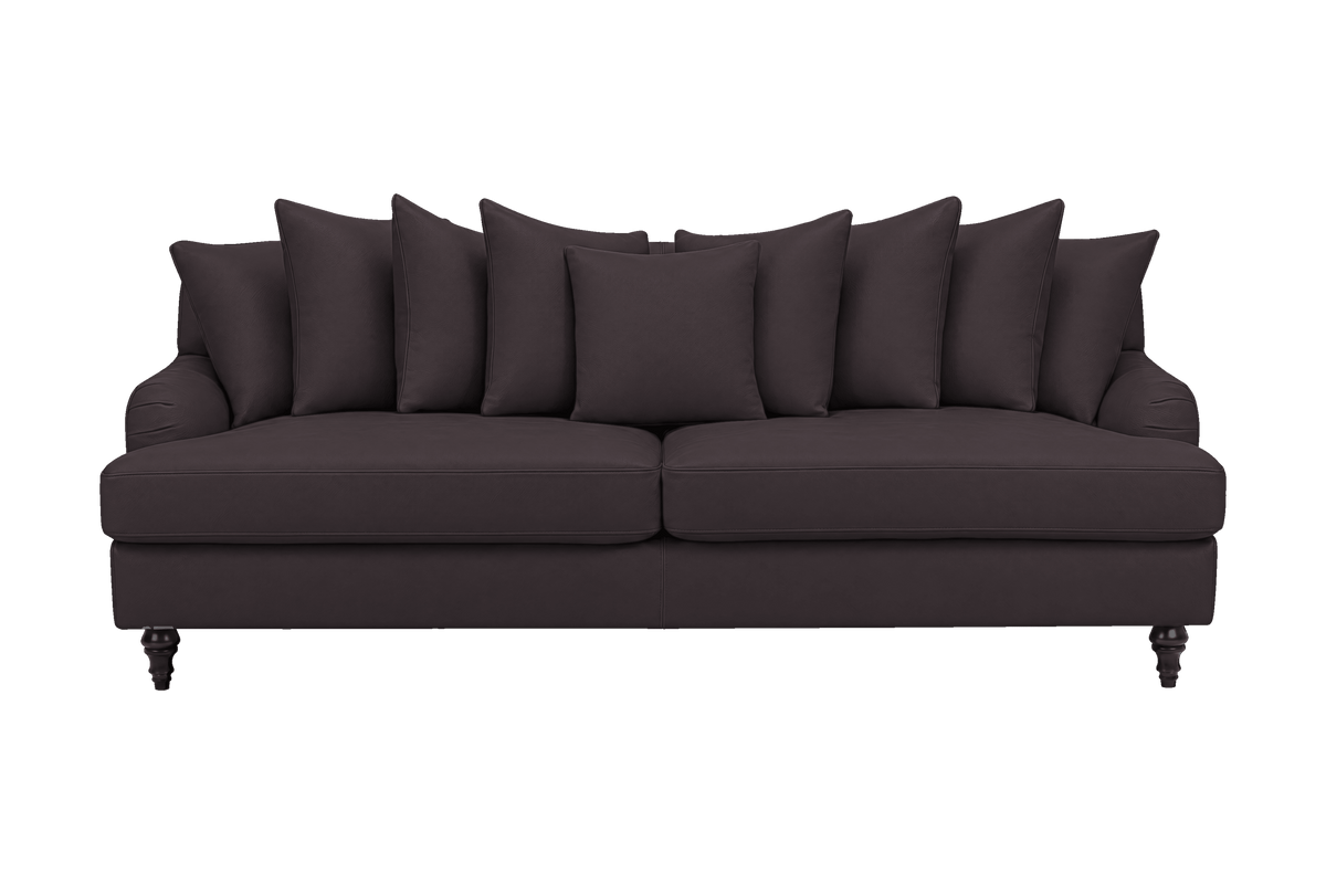 Senia Large Sofa in Dante Charcoal