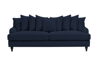 Senia Large Sofa in Roni Ember Blue
