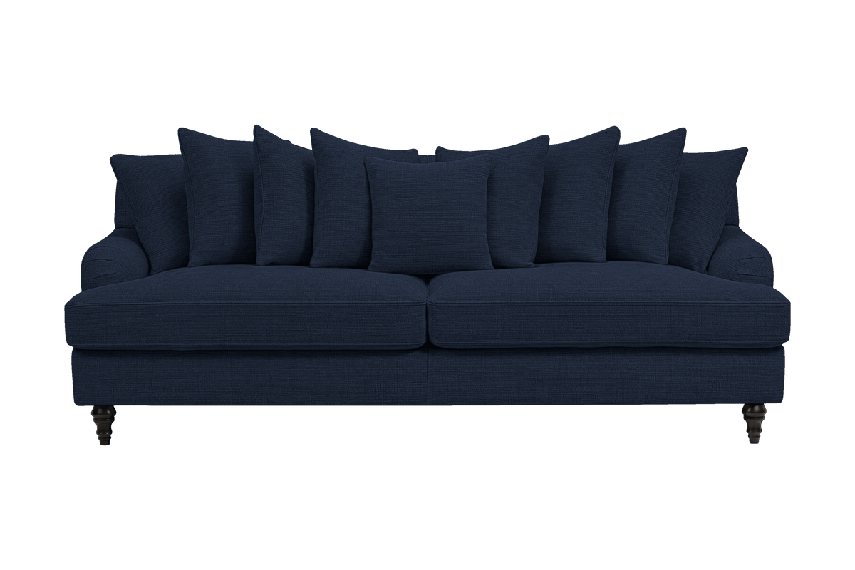 Senia Large Sofa in Roni Ember Blue