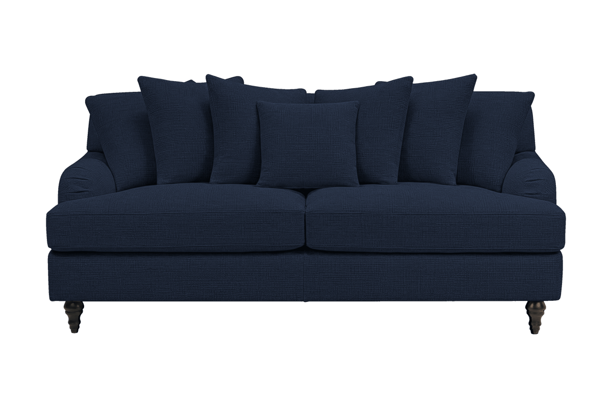 Senia Medium Sofa in Roni Ember Blue