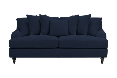 Senia Medium Sofa in Roni Ember Blue
