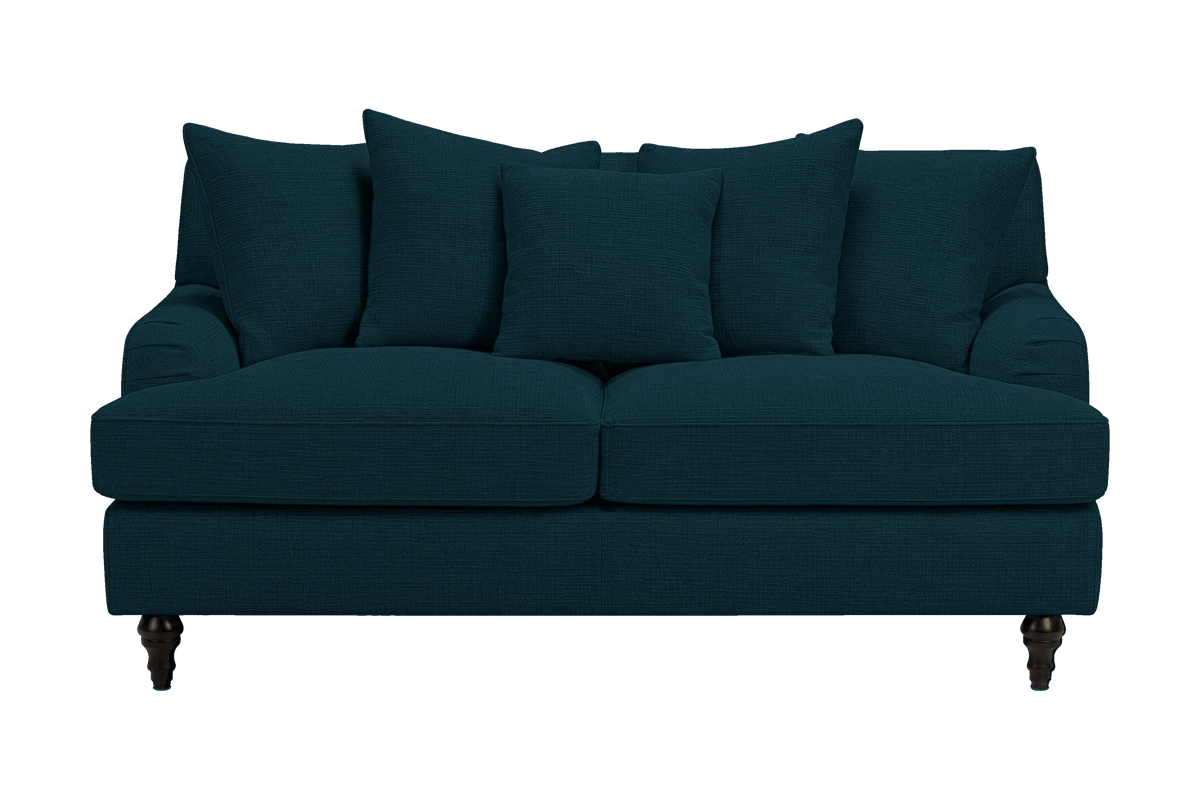 Senia Small Sofa in Roni Deep Lake