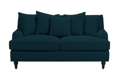 Senia Small Sofa in Roni Deep Lake