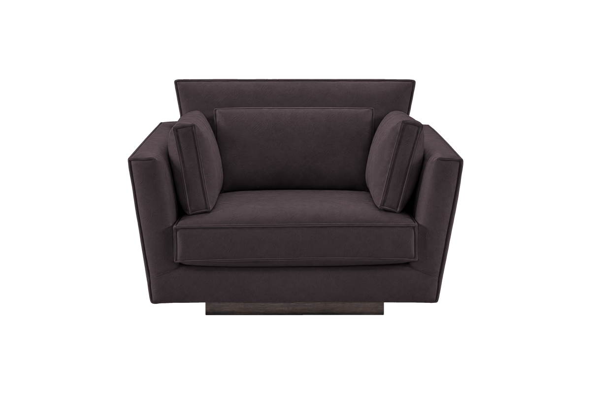 Stanley Armchair in Dante Charcoal