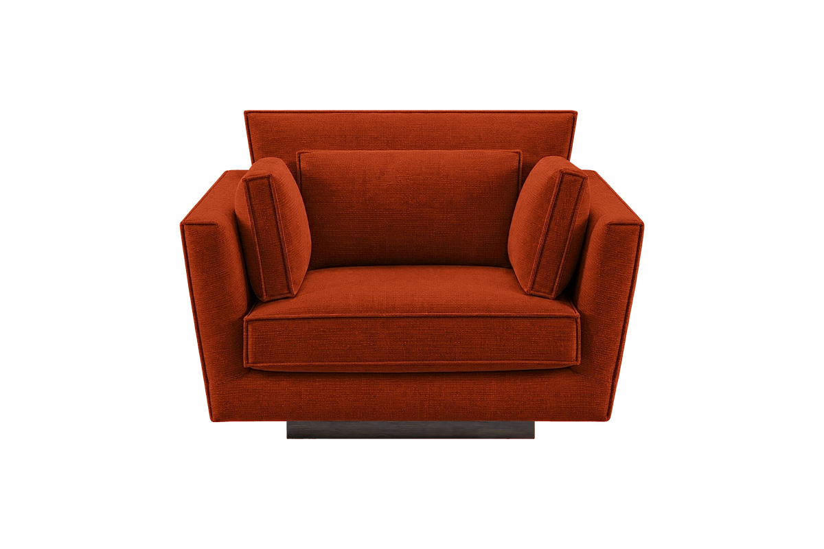 Stanley Armchair in Roni Poppy