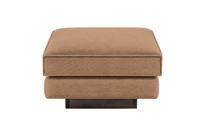 Stanley Footstool in Roni Biscotti
