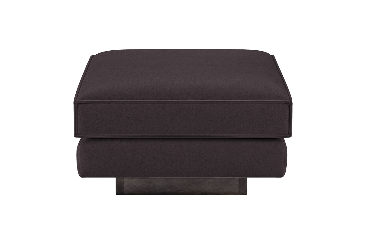 Stanley Footstool in Dante Charcoal