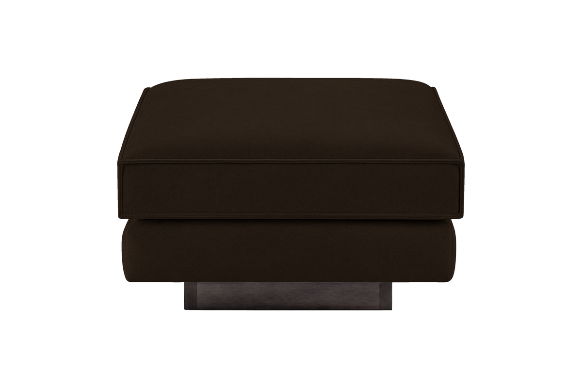 Stanley Footstool in Marfa Charcoal