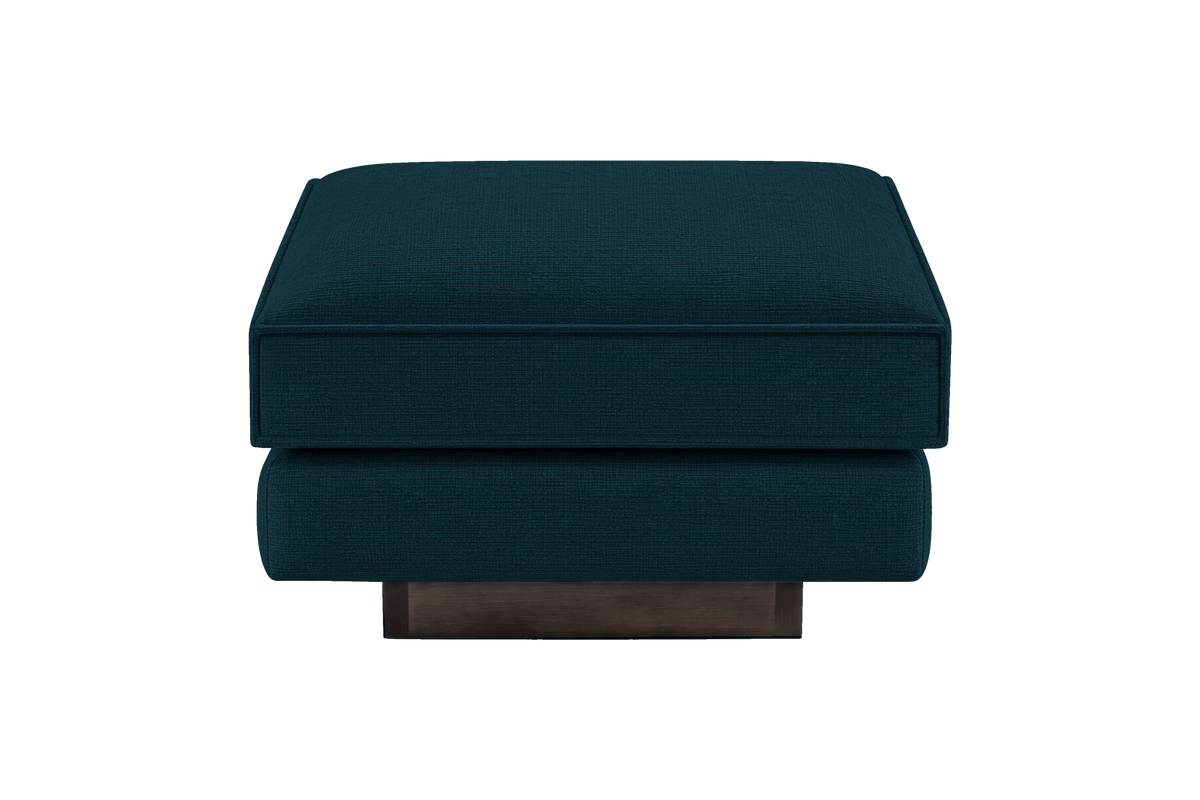Stanley Footstool in Roni Deep Lake