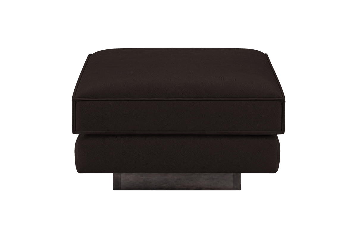 Stanley Footstool in Dante Ebony