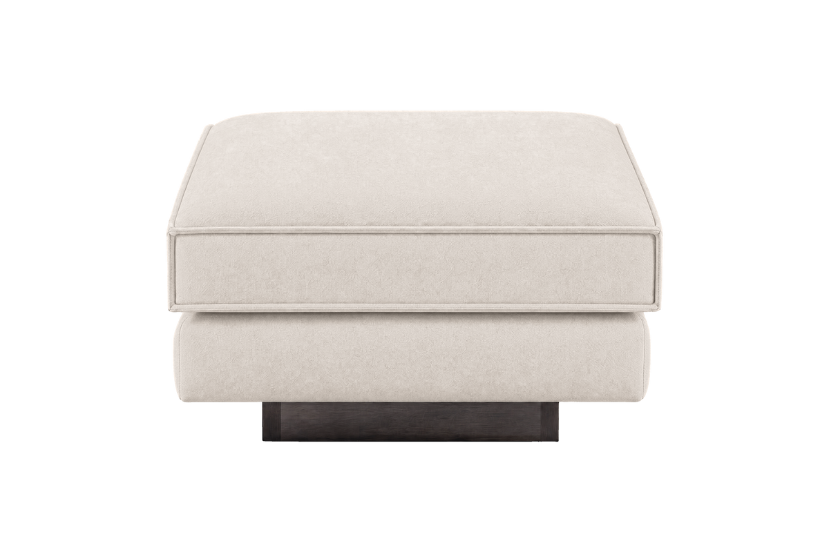 Stanley Footstool in Fresco Milky