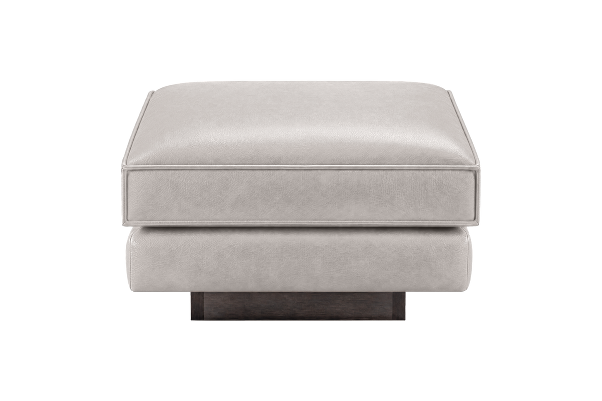 Stanley Footstool in Momo Milky