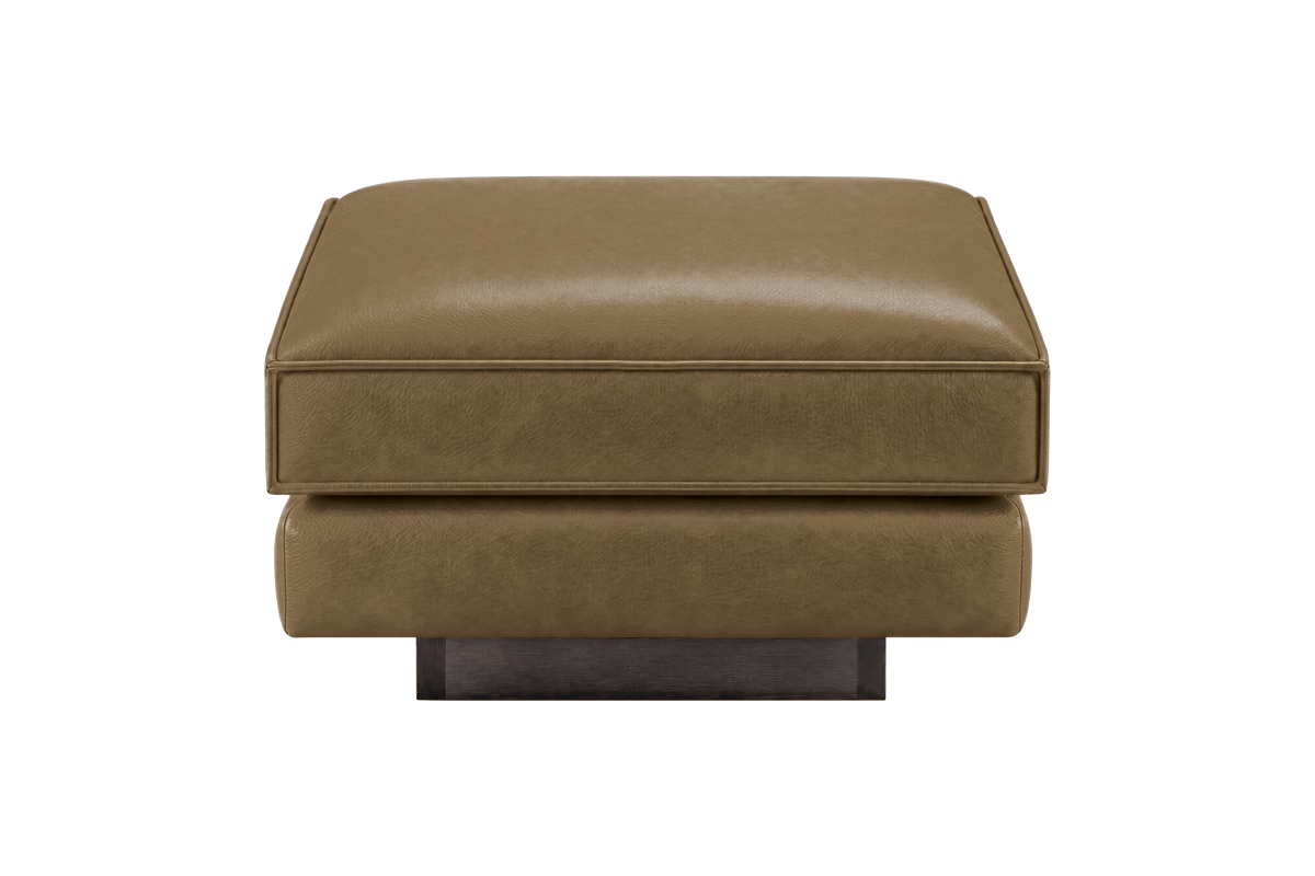Stanley Footstool in Momo Olivia