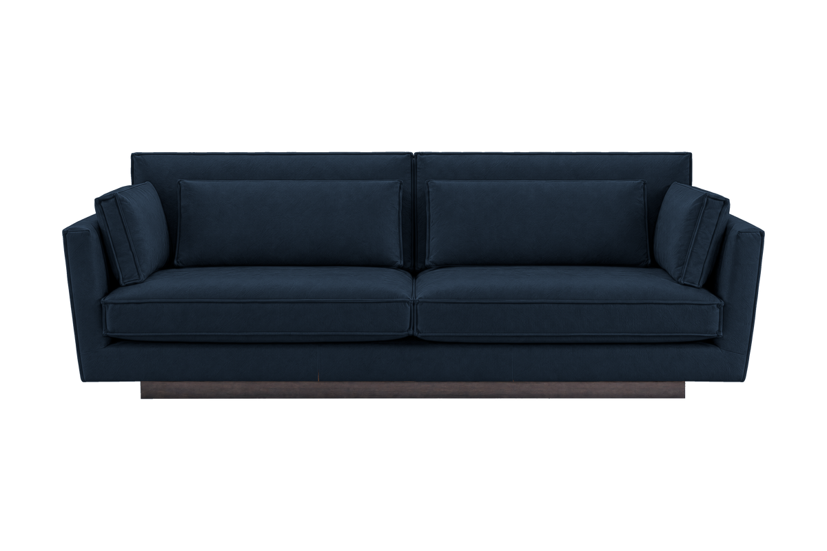 Stanley Large Sofa 2 Cushions in Dante Aqua