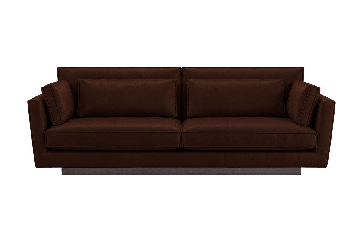 Stanley Large Sofa 2 Cushions in Momo Biscuit