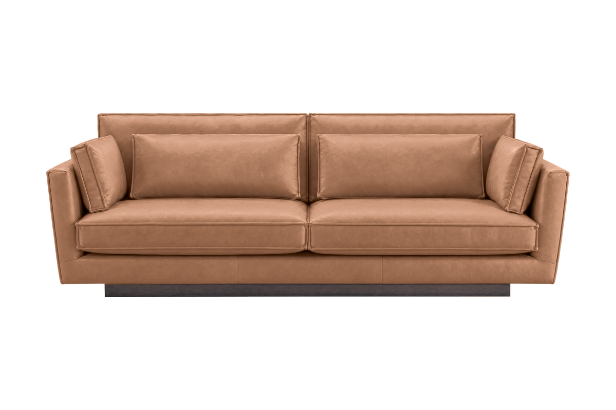 Stanley Large Sofa 2 Cushions in Momo Camel