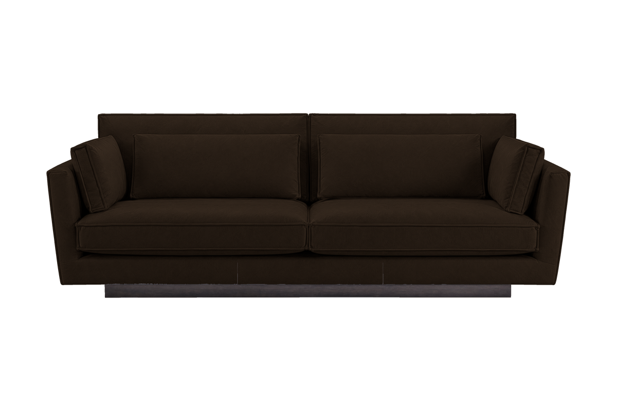 Stanley Large Sofa 2 Cushions in Marfa Charcoal