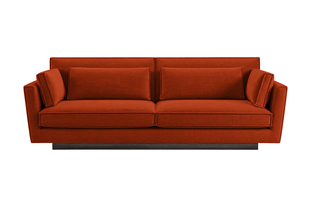 Stanley Large Sofa 2 Cushions in Roni Poppy