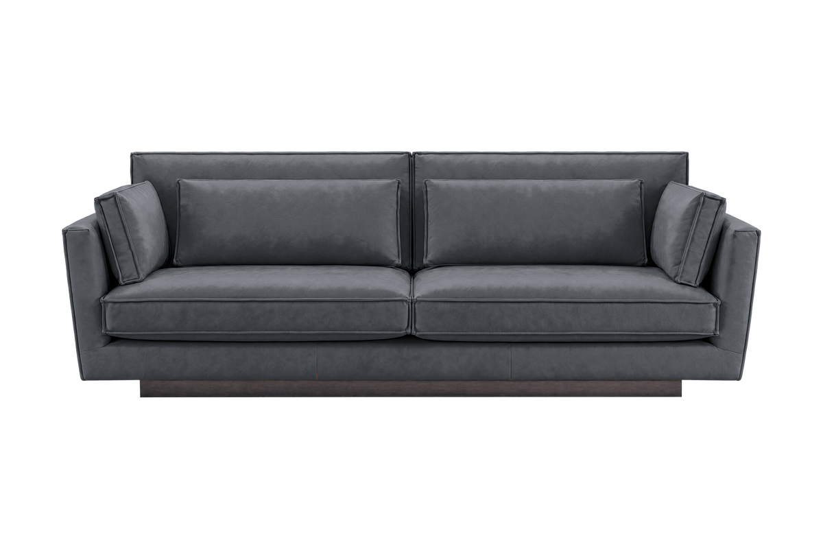 Stanley Large Sofa 2 Cushions in Dante Shark