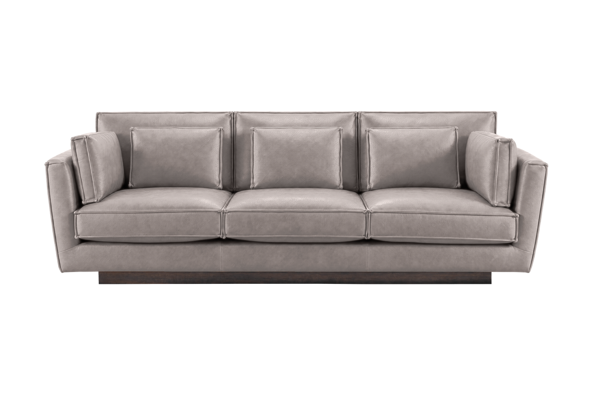 Stanley Large Sofa 3 Cushions in Momo Ash